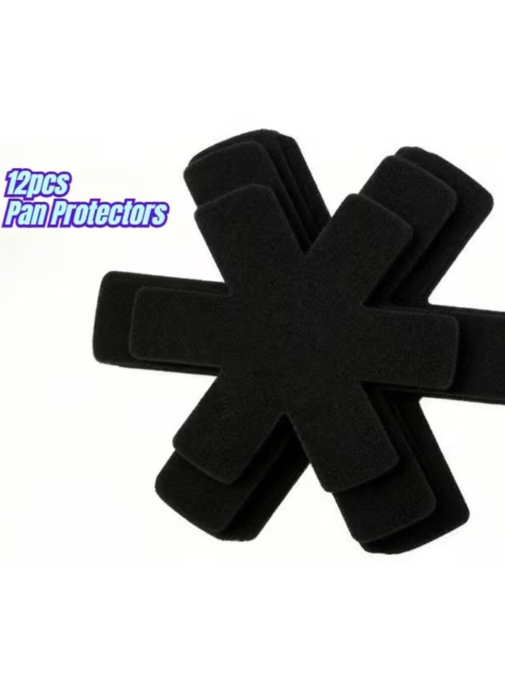 Cookware Protectors for non-stick pans; heavy-duty (12)